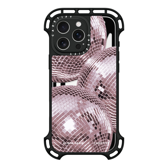 CASETiFY iPhone 16 Pro Max ケース ブラック ウルトラ バウンスケース MagSafe対応 Alisha Marie Disco Baby Case casetify