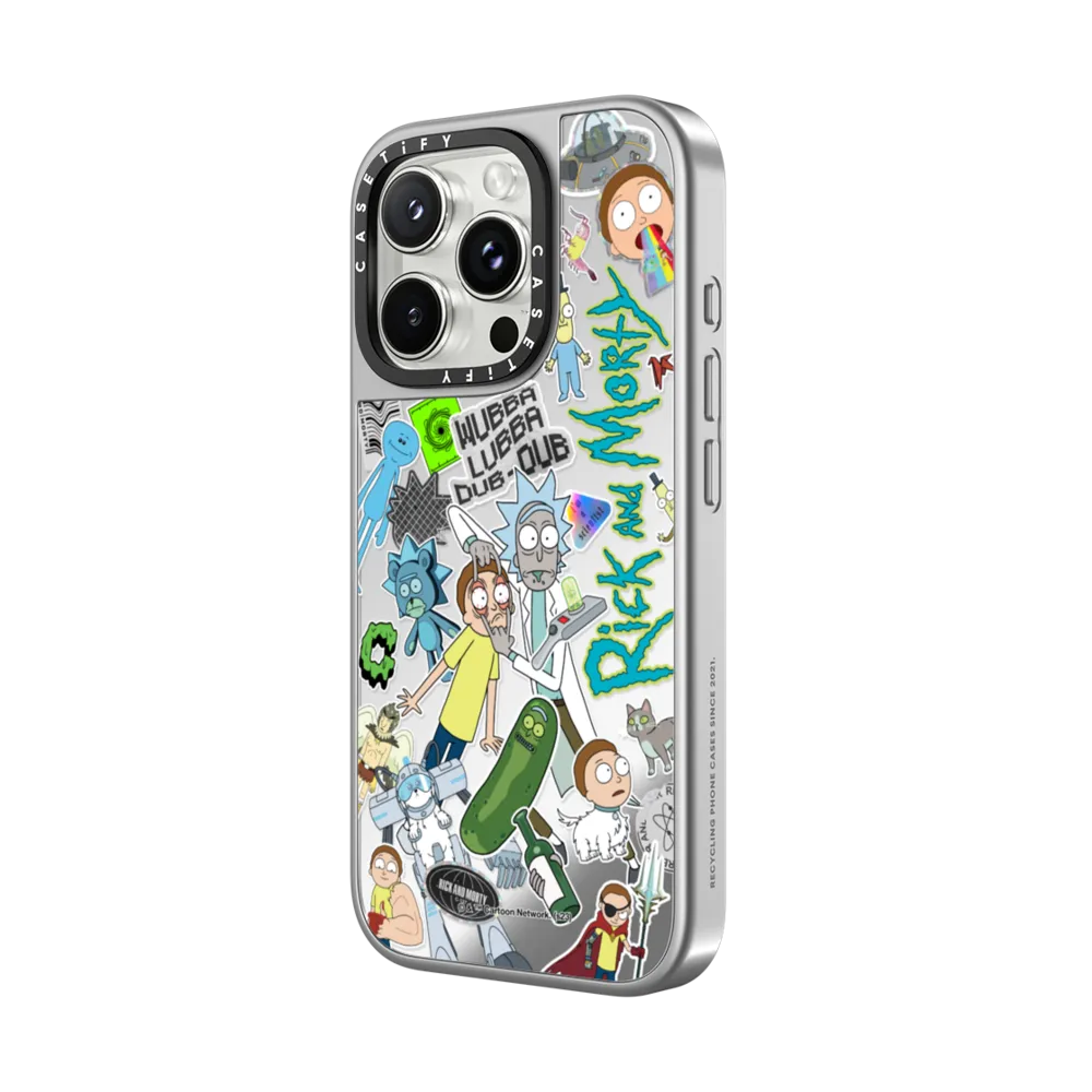 Mirror iPhone 16 Pro Max Case MagSafe Compatible - Multiverse Sticker Case