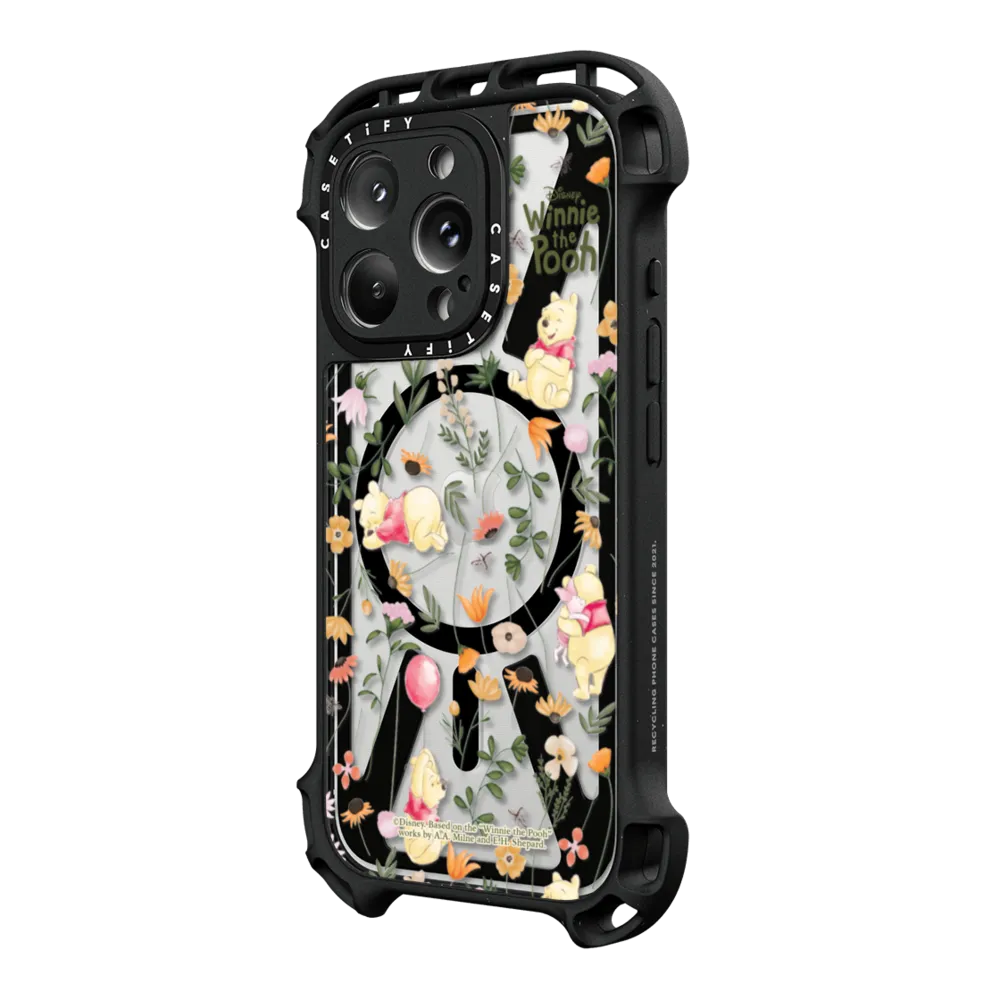 Ultra Bounce iPhone 16 Pro Max Case MagSafe Compatible - Vintage Floral Case