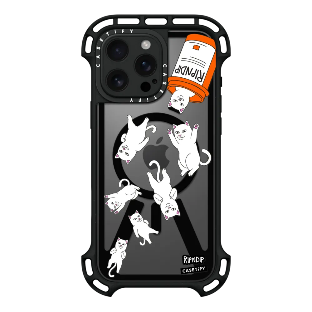 Ultra Bounce iPhone 16 Pro Max Case MagSafe Compatible - Nermal Pills Case
