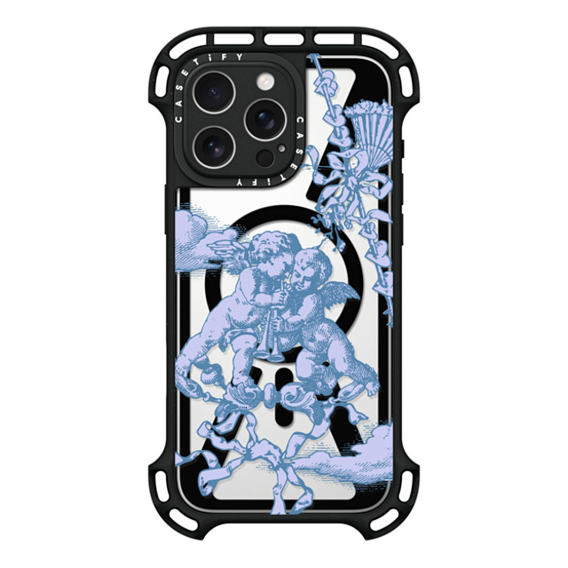 CASETiFY iPhone 16 Pro Max ケース ブラック ウルトラ バウンスケース MagSafe対応 Cloud At Lover's Gate