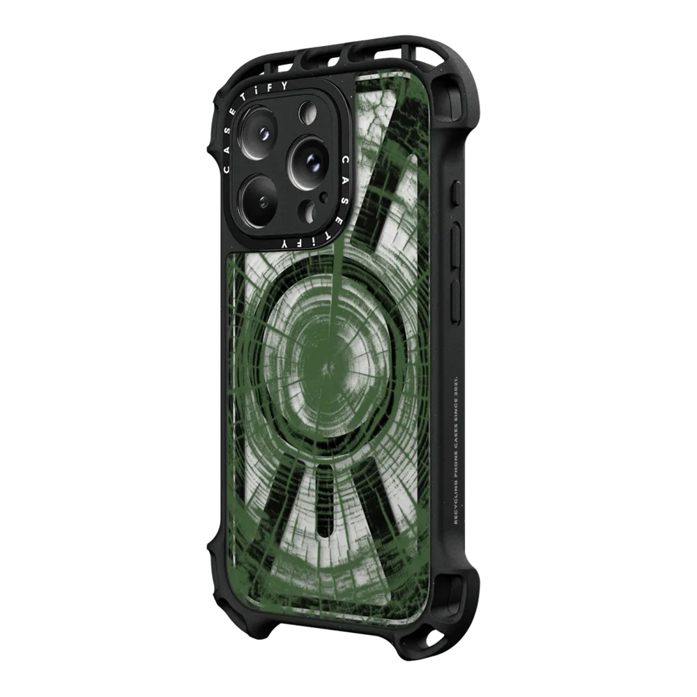 Ultra Bounce iPhone 16 Pro Max Case MagSafe Compatible - Tree Pattern