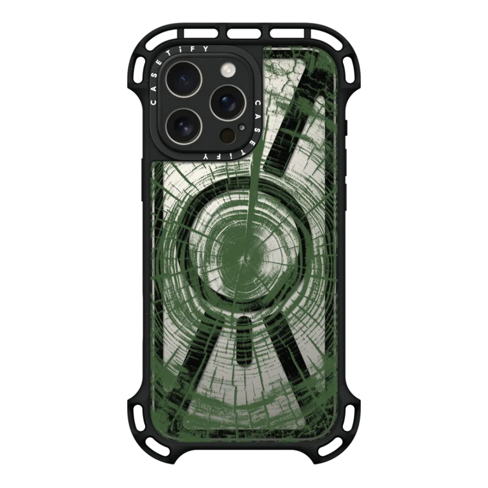 Ultra Bounce iPhone 16 Pro Max Case MagSafe Compatible - Tree Pattern