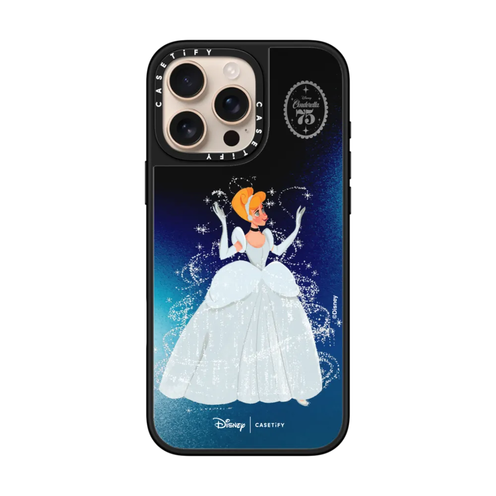 Mirror iPhone 16 Pro Max Case MagSafe Compatible - Cinderella's 75th Anniversary Case