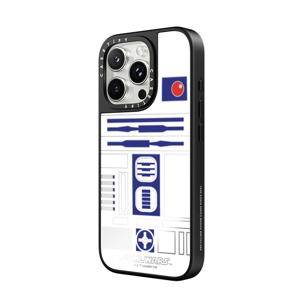 Mirror iPhone 16 Pro Max Case MagSafe Compatible - R2D2 Case