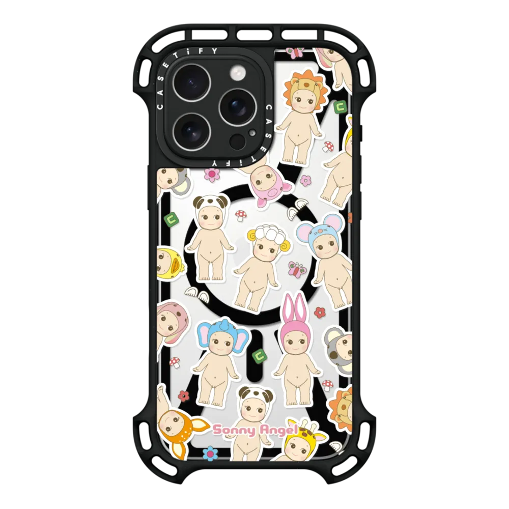 Ultra Bounce iPhone 16 Pro Max Case MagSafe Compatible - Sonny Angel Sticker Case