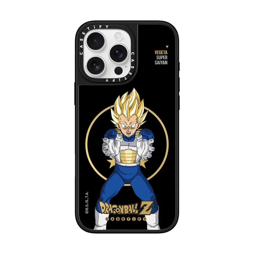 Mirror iPhone 16 Pro Max Case MagSafe Compatible - SUPER SAIYAN VEGETA Case