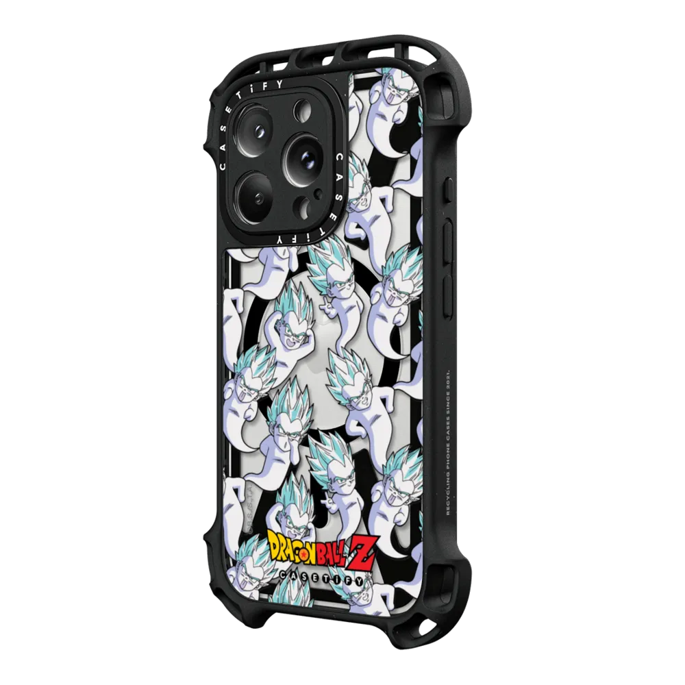 Ultra Bounce iPhone 16 Pro Max Case MagSafe Compatible - GOTENKS : SUPER GHOST KAMIKAZE ATTACK Pattern Case