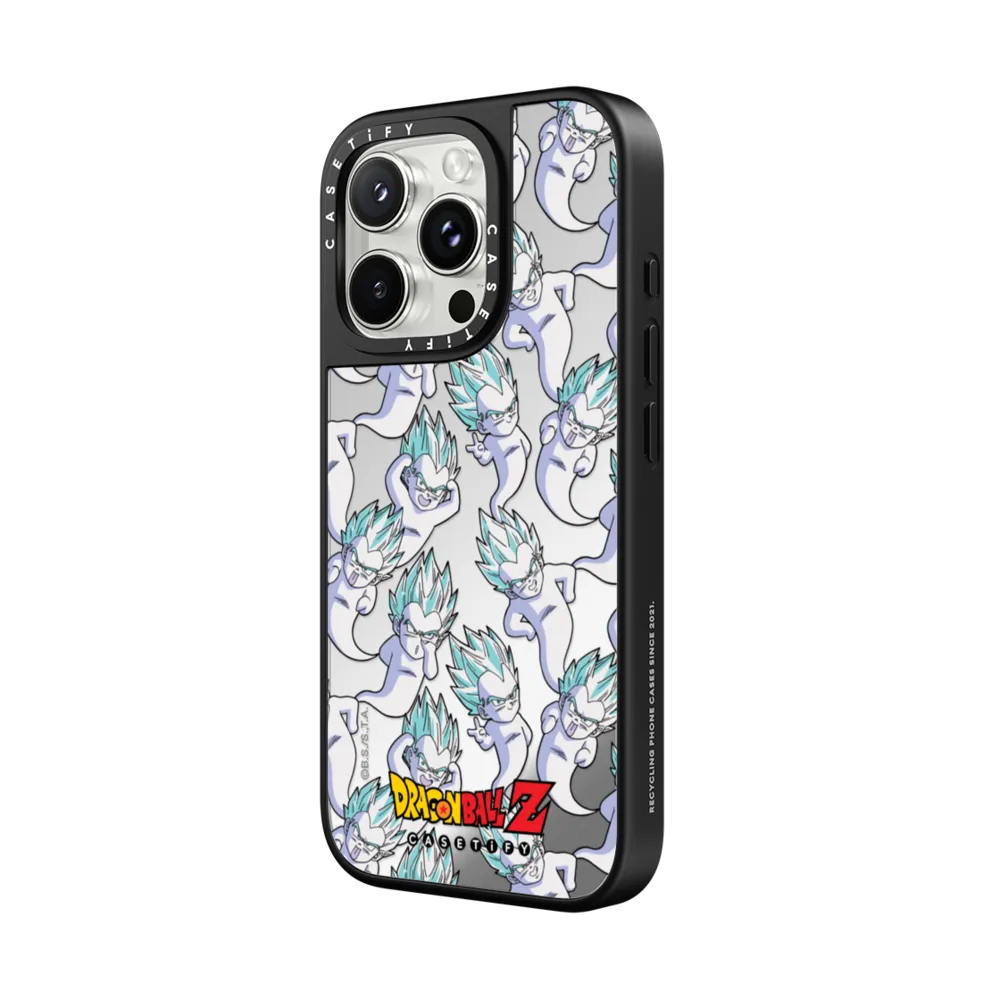 Mirror iPhone 16 Pro Max Case MagSafe Compatible - GOTENKS : SUPER GHOST KAMIKAZE ATTACK Pattern Case