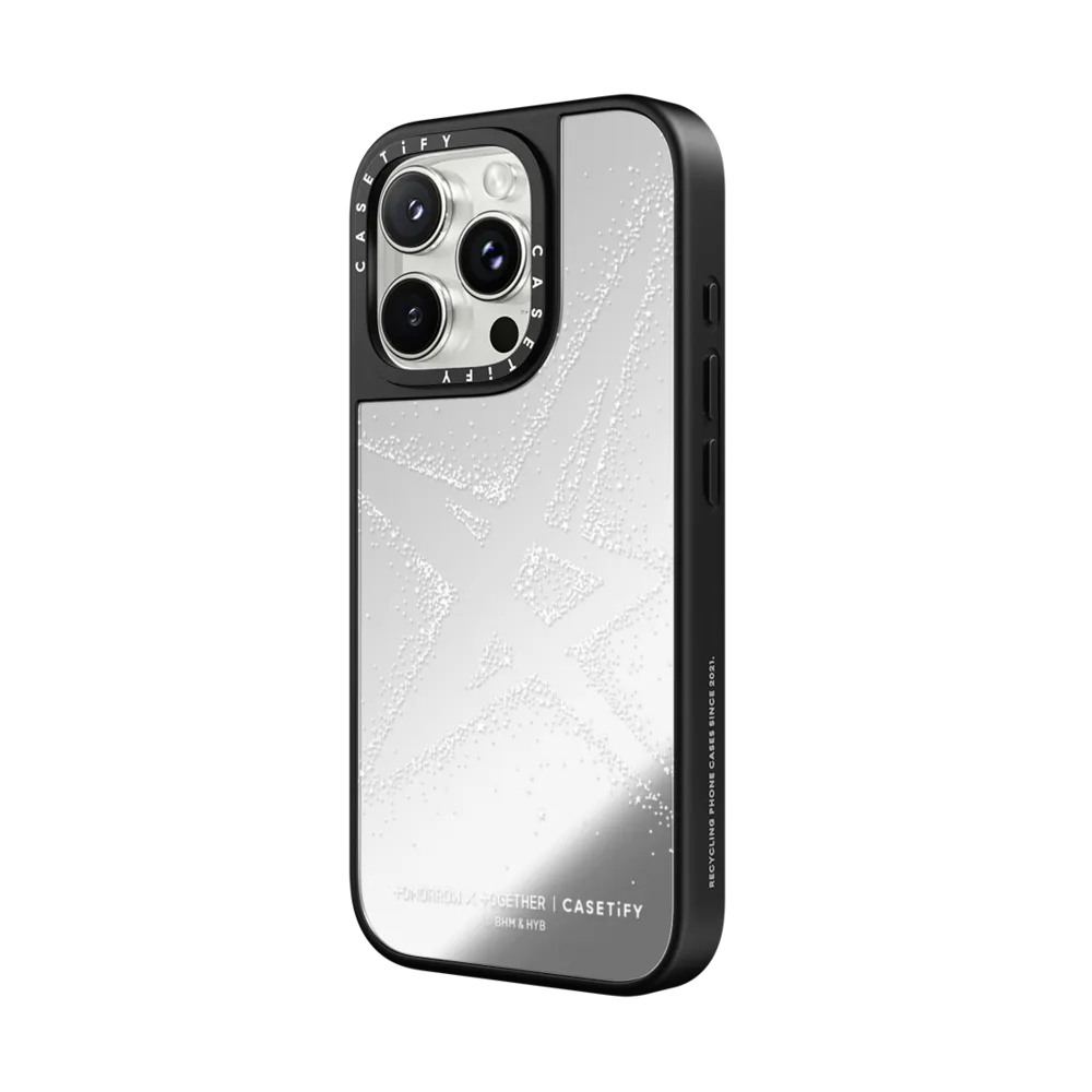 Mirror iPhone 16 Pro Max Case MagSafe Compatible - TXT TOGETHER Star Case