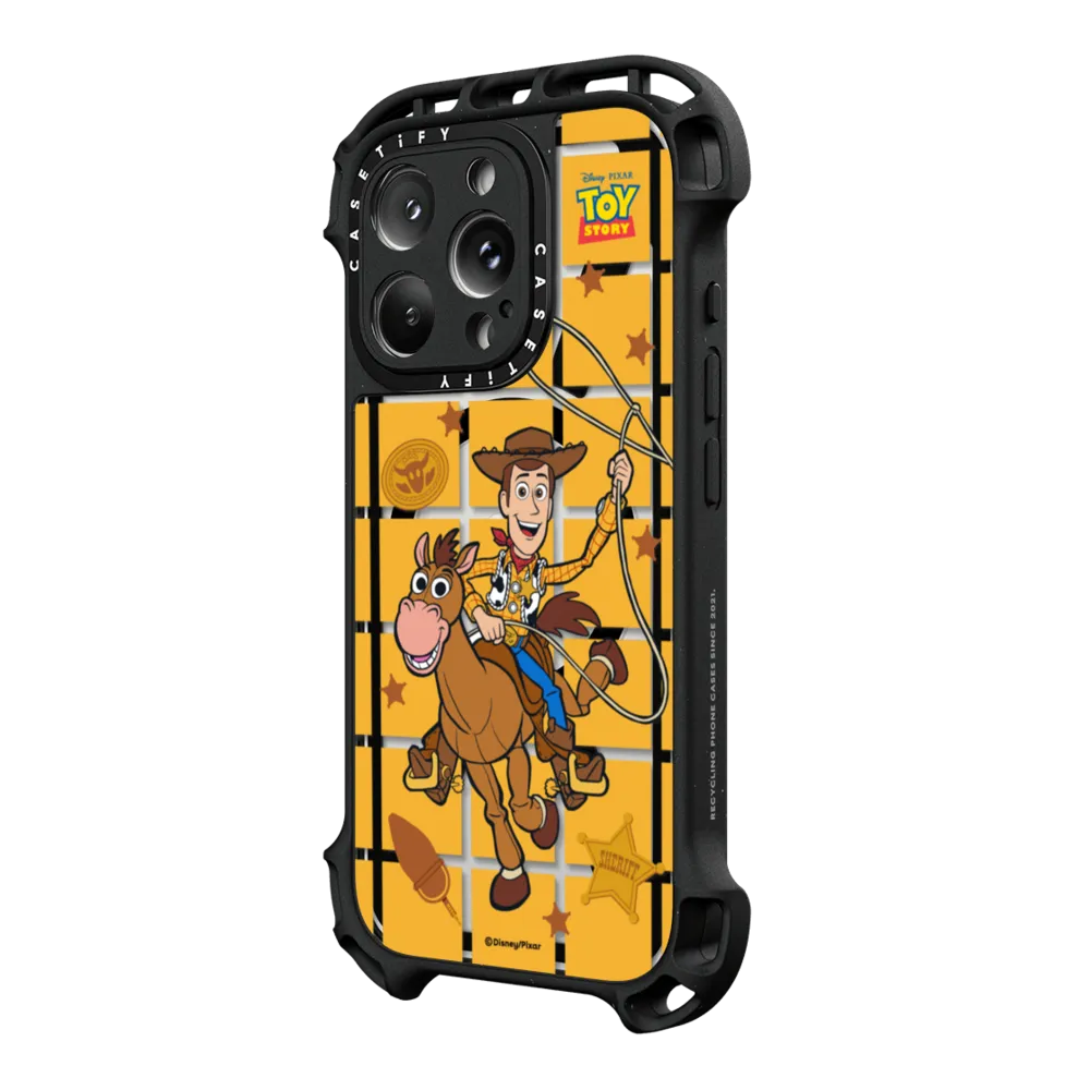 Ultra Bounce iPhone 16 Pro Max Case MagSafe Compatible - Toy Story Woody's Wild West Case