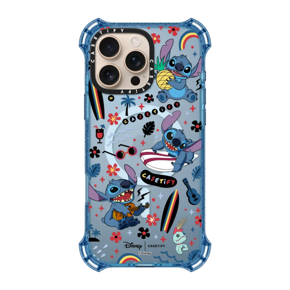 Bounce iPhone 16 Pro Max Case MagSafe Compatible - Stitch Surfer Case