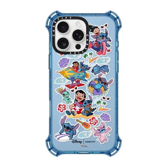 Bounce iPhone 16 Plus Case MagSafe Compatible - Stitch Surfer Case