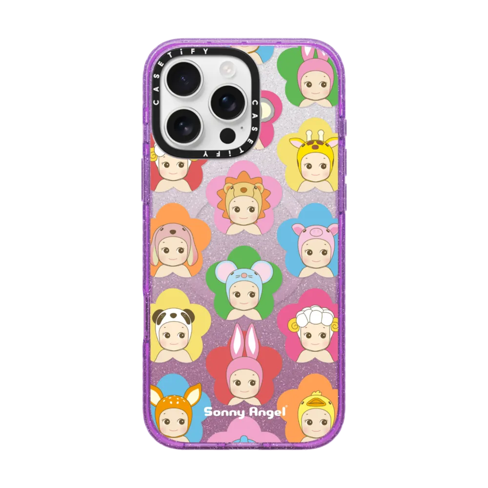 Impact iPhone 16 Pro Max Case MagSafe Compatible - Sonny Angel Flower Bunch Case