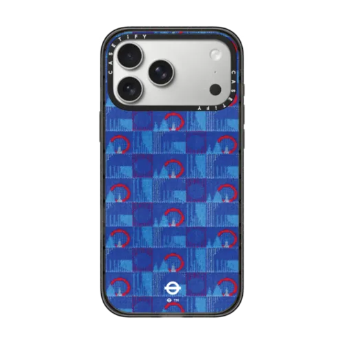 iPhone 17 Pro Max - Moquette Phone Case - Dusty Blue Edition