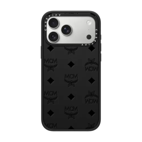 iPhone 17 Pro Max - MCM Visetos Case - Black