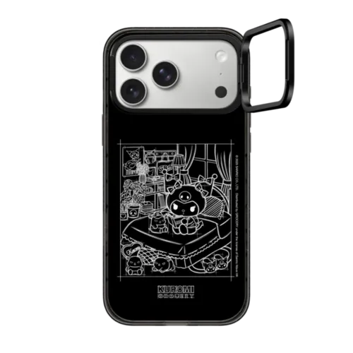 iPhone 17 Pro Max - Grocery | Kuromi Bedroom Phone Case - Black Edition