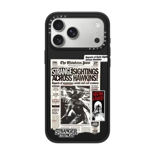 iPhone 17 Pro Max - Stranger Things Hawkins Post Collage Case