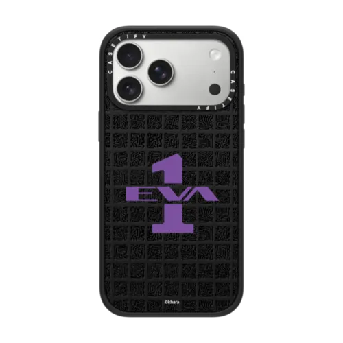 iPhone 17 Pro Max - Evangelion Custom Logo Phone Case - Containment Pillar - EVA-01