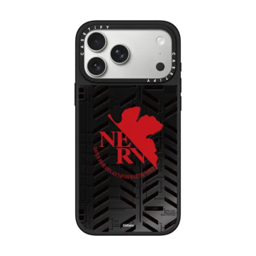 iPhone 17 Pro Max - Evangelion Custom Logo Phone Case - SYNC Rate - NERV