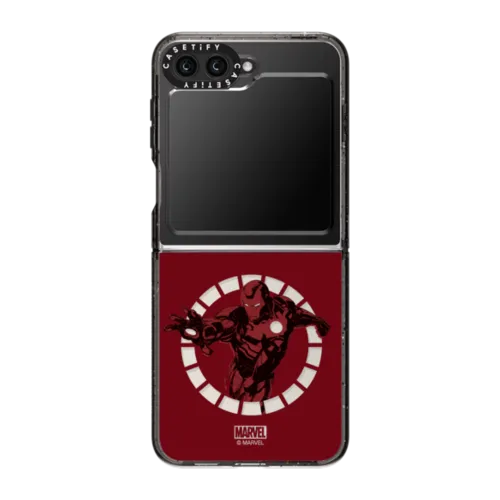 Galaxy Z Flip5 - Iron Man Armor Up Case - Red