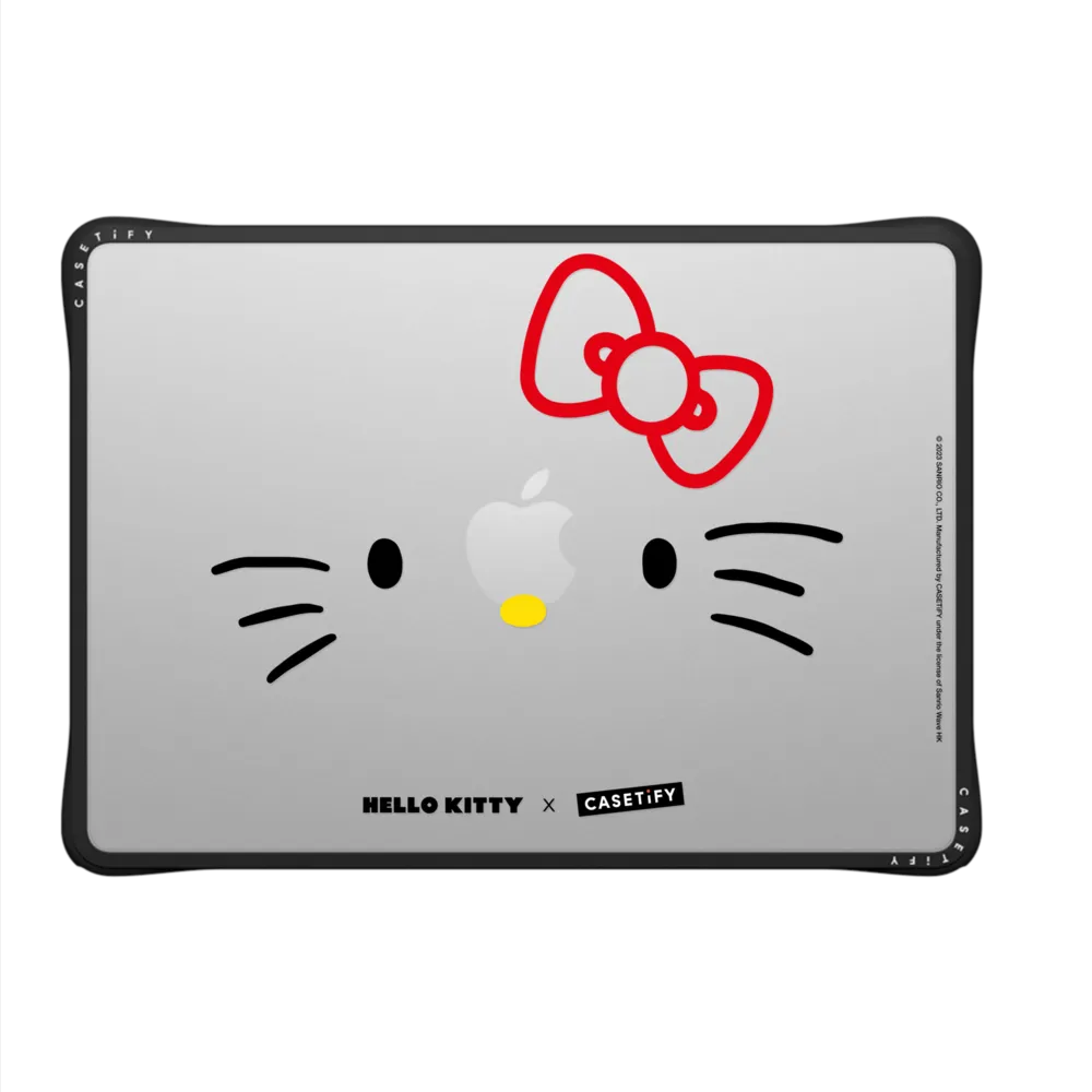 Impact MacBook Air 13-inch (M2 - M4) Case - Hello Kitty Face MacBook Case