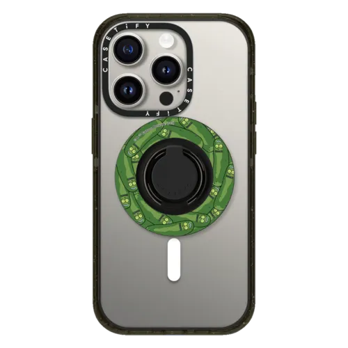 Snappy Ring Holder - Pickle Rick Ring Holder