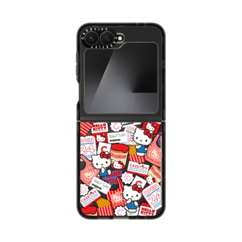 Galaxy Z Flip7 FE - Hello Kitty Sticker Case