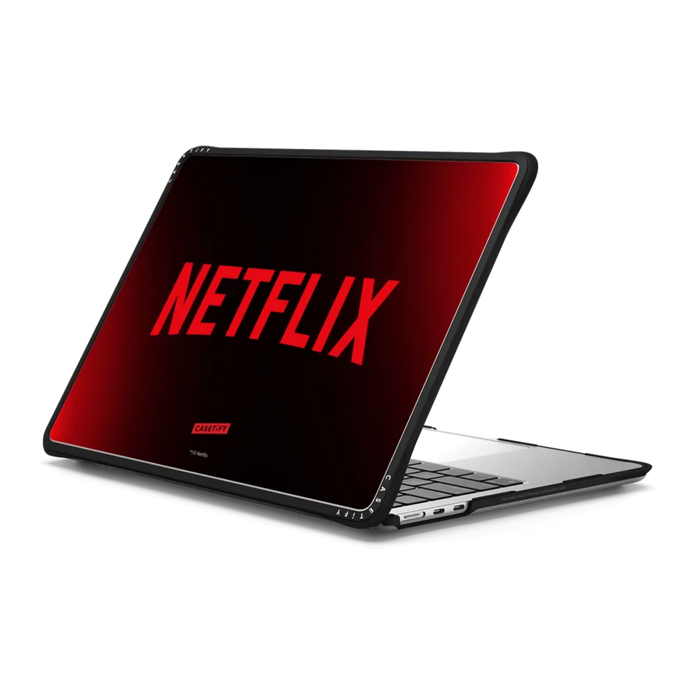 Impact MacBook Air 13-inch (M2 - M4) Case - Netflix Logo Laptop Case