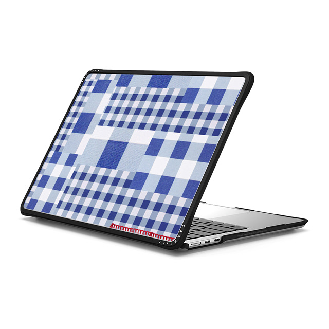 CASETiFY MacBook Air 13-inch (2022 / 2024) ブラック インパクト ケース Gingham Picnic casetify