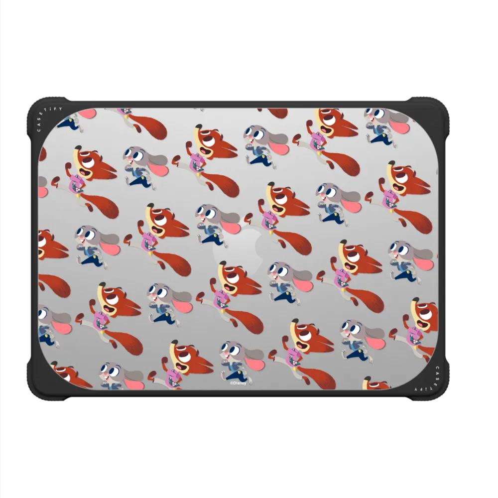 Bounce MacBook Air 13-inch (M2 - M4) Case - Nick and Judy Pattern Laptop Case