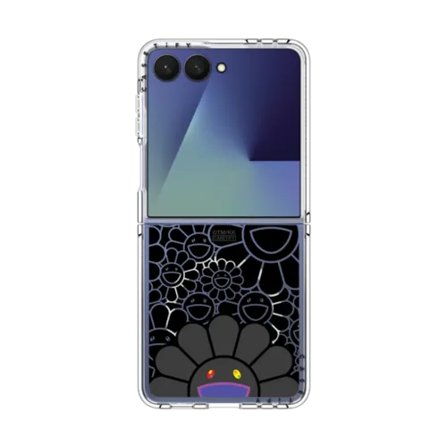 Galaxy Z Flip7 - SMILE (BLACK) PHONE CASE