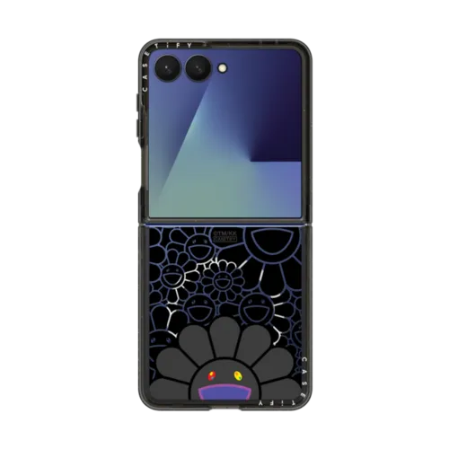 Galaxy Z Flip7 - SMILE (BLACK) PHONE CASE