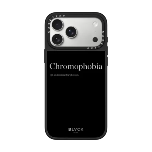iPhone 17 Pro Max - BLVCK Chromophobia Case - Black