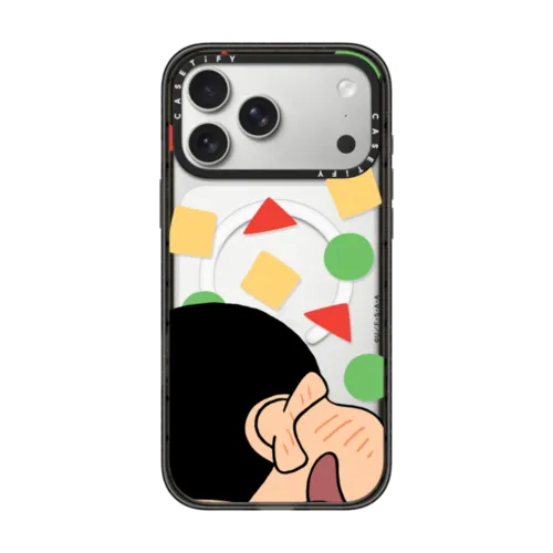 iPhone 17 Pro Max - Crayon Shinchan Face Case - Shy