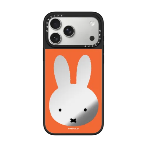 iPhone 17 Pro Max - Miffy Bruna Red Mirror Frame Case