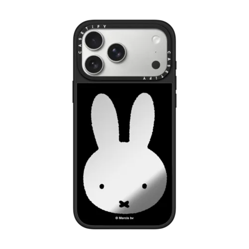 iPhone 17 Pro Max - Miffy Black Mirror Frame Case