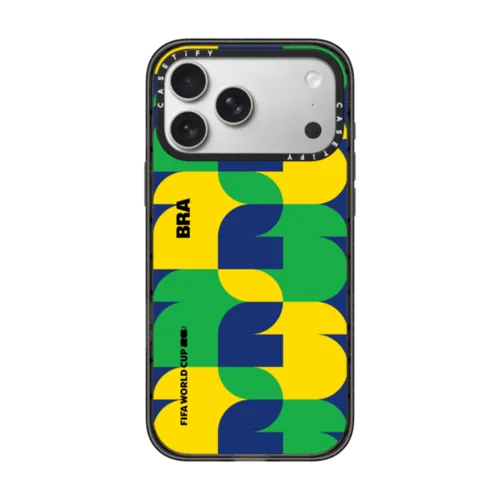 iPhone 17 Pro Max - FIFA WORLD CUP 26™ CUSTOM COUNTRY PATTERN CASE -  Brazil
