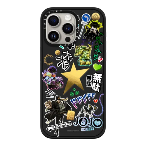 iPhone 15 Pro Max - Stardust Crusaders Sticker Case