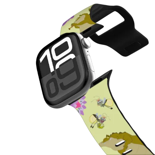 Apple Watch Series 10 (46mm) - Swamp Friends Medley Watchband