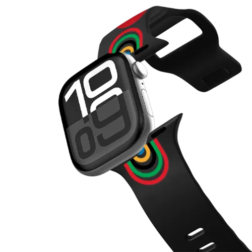 Apple Watch Series 10 (46mm) - Run With Team Coca-Cola Watch Band