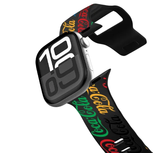 Apple Watch Series 10 (46mm) - Team Coca-Cola Monogram Watch Band