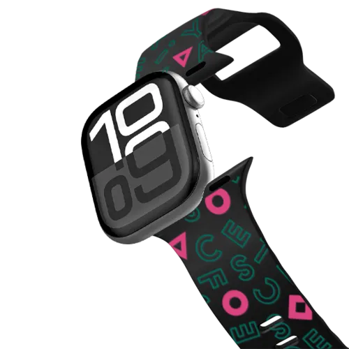 Apple Watch Series 10 (46mm) - Squid Game Pattern Watch Band