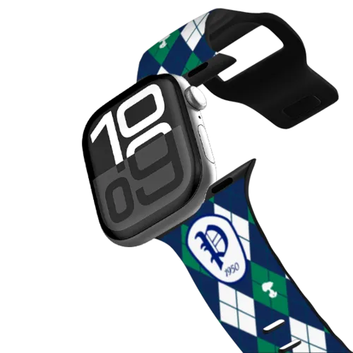 Apple Watch Series 10 (46mm) - Peanuts Argyle Pattern Watch Band