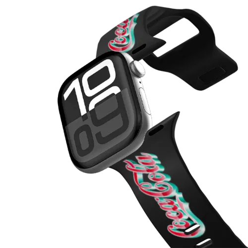 Apple Watch Series 10 (46mm) - Coca-Cola Retro Logo Watch Band