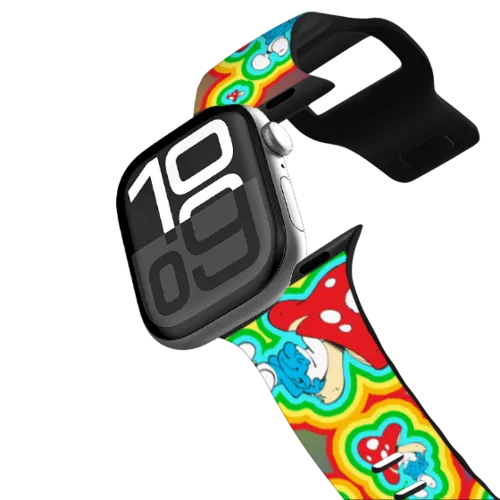 Apple Watch Series 10 (46mm) - The Smurfs Rainbow Dream Watch Band