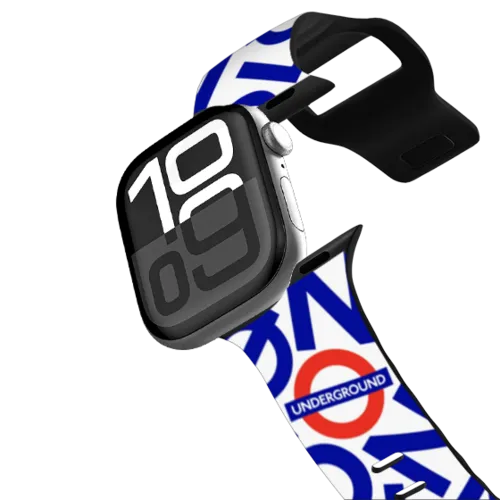 Apple Watch Series 10 (46mm) - London Underground Pattern Watch Band