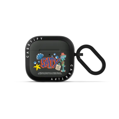 AirPods 4 - Squidward Hibiscus Pattern Earbuds Case