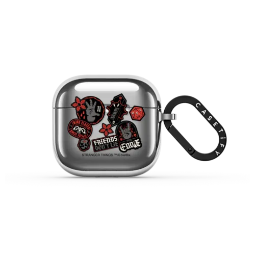 AirPods 4 - Stranger Things Stickers Earbuds Case
