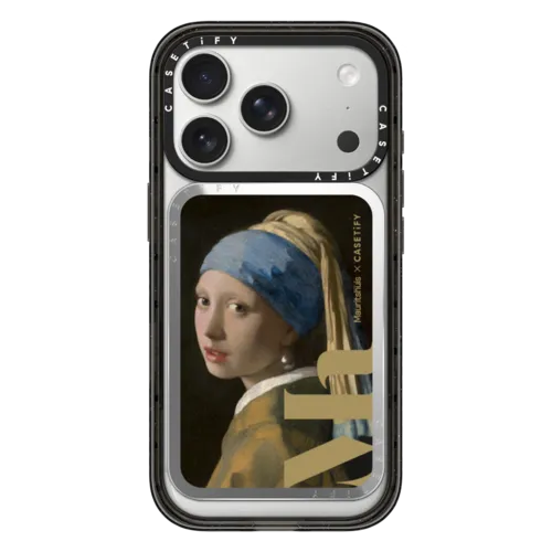 Snappy Cardholder Stand - Girl with a Pearl Earring Snappy Cardholder Stand